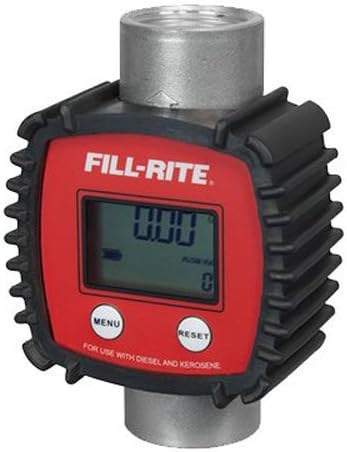 Fill-Rite FR1118A10 28 GPM In-line Digital Flow Meter, Aluminum