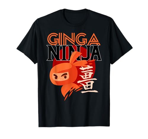 Cool Redhead Ginga Ninja Funny Ginger Ninja Regalo Camiseta