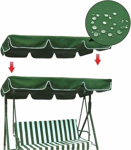 Toldo de columpio para sustituir lona rota en porches y patios domésticos 4