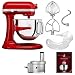 Produktbild KitchenAid Küchenmaschine Artisan - P35 Starter-Set 6,9 L (FPV) - 5KSM7580XEER inkl. Food Processor Vorsatz (5KSM2FPA) und Kochbuch (Kochen & Backen)