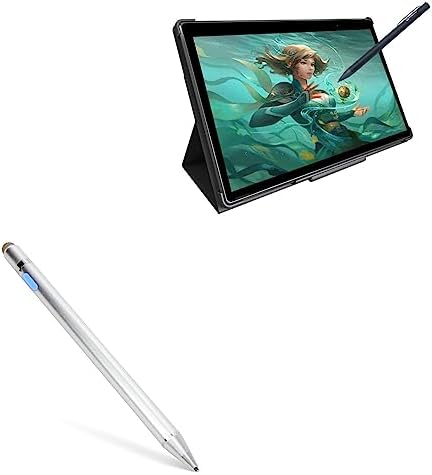 BoxWave DualTip Stylus Für Simbans PicassoTab 10 – Mit Faserspitze Und Klarer Finetouch-Spitze