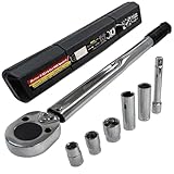 メルテック(meltec) 車用 タイヤ交換工具 トルクレンチ DX 6pcsセット Meltec 設定値:28-210N/m 設定値ロック機構付 ソケット14/17/(19/21mm薄口ディープソケット)/24mm エクステンションバー&ハードケース付 F-93