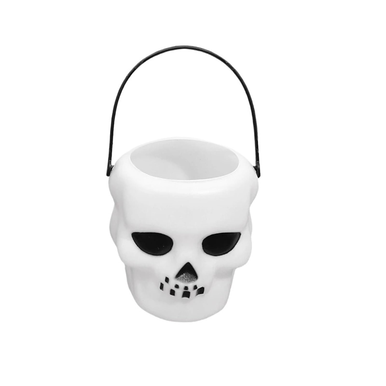 SZAJDSNMURB Halloween Plastic Candy Bucket Pot, Cauldron Candy Bowl Holder