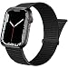 SSEIHI Nylon Solo Loop Cinturino Compatibile con Apple Watch 38mm 40mm 41mm 42mm 44mm 45mm, Cinturino Sportivo Regolabile da Donna da Uomo di Ricambio per iWatch Series 7/6/5/4/3/2/1 SE