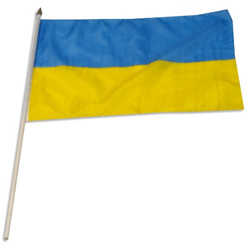 US Flag Store Ukraine Flag, 12 by 18-Inch