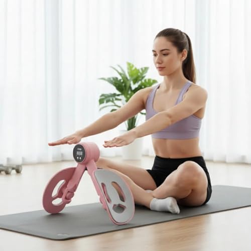 Image of CHEENNY LED Digital Hip and Pelvic Floor Muscle Trainer, Inner Thigh Exercise Equipment, Kegel Tightener, Pelvic Floor Exerciser Device for Girls, Women Home, Gym(Style-2)