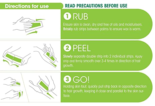 Nads Large Body Wax Strip Size 24Ct Nads Large Body Wax Hair Removal Strips 24Ct #TOP5