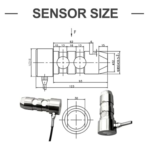 Sensor de rosca industrial tipo pasador con protección 10T 2