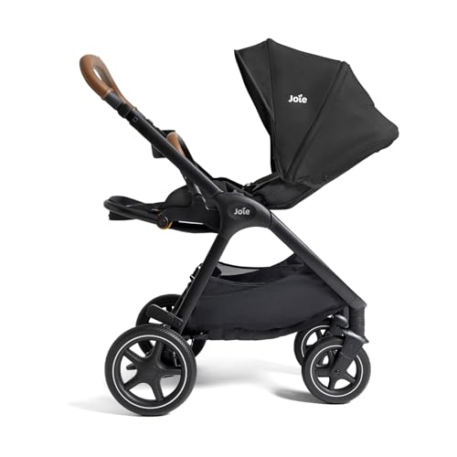 Joie, Kava 3-in-1 Stroller - Versatile, All-Wheel Suspension, Reversible Seat, Travel System Compatible and Detachable Crossbody Bag (Shale)
