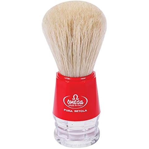 Omega S-Brush Synthetic Shaving Brush Blue 10018 Cover