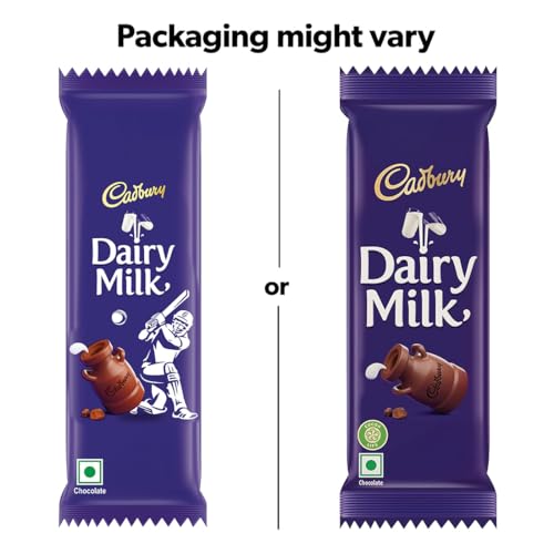 Image of Cadbury Dairy Milk Chocolate Bar, 20.2 g (Pack of 25)