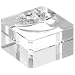 Produktbild BESPORTBLE Kristall Klarer Kugelständer: 3x3x1.6cm Glaskugel Halter Display Basis Für Glaskugel Fotografie Und Dekoration