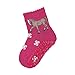 Sterntaler Baby-Mädchen Glitzer-Flitzer AIR Pferd Socken, Magenta, 26