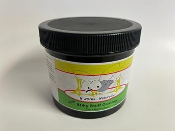 Olson Sticky Stuff Brush On Insect Trap Coating Safe Non-Toxic 32 Ounces 1 Quart