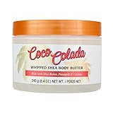 Tree Hut Coco Colada Whipped Shea Body Butter, 8.4oz, with Natural Shea Butter for Nourishing Essential Body Care