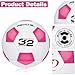 Wisdom Leaves Mini Soccer Ball for Kids/Toddlers,Small Soccer Balls Size 1.5,Baby Toy Balls for Indoor and Outdoor Play Games,Soft and Lightweight（160g）