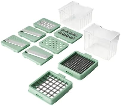 Miniatura 2 de Pioneer Woman Agatha - Cortadora y picadora de alimentos 8 en 1, verde (Agatha Green)