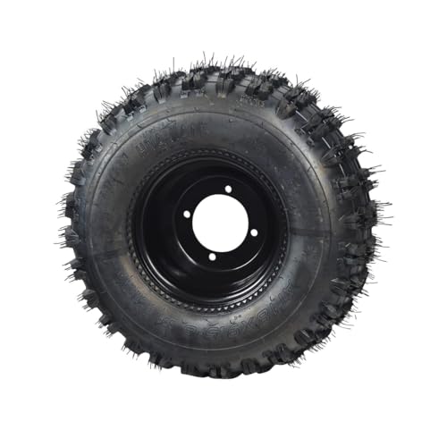 AlveyTech 18x9.5-8 Rear Wheel Assembly for Coleman AT125-EX & AT125-UT ATVs (1)