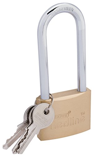 Image of Draper Redline 68683 Long Shackle Padlock ,Blue,50 mm