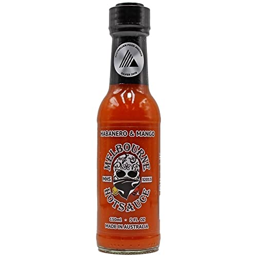 Melbourne Hot Sauce - Habanero & Mango Hot Sauce, 150ml
