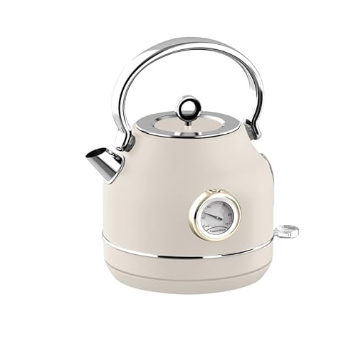 Berlinger Haus Bouilloire 1,7 l avec thermomètre Leonardo Collection, élégante, puissante et pratique, Sahara Collection