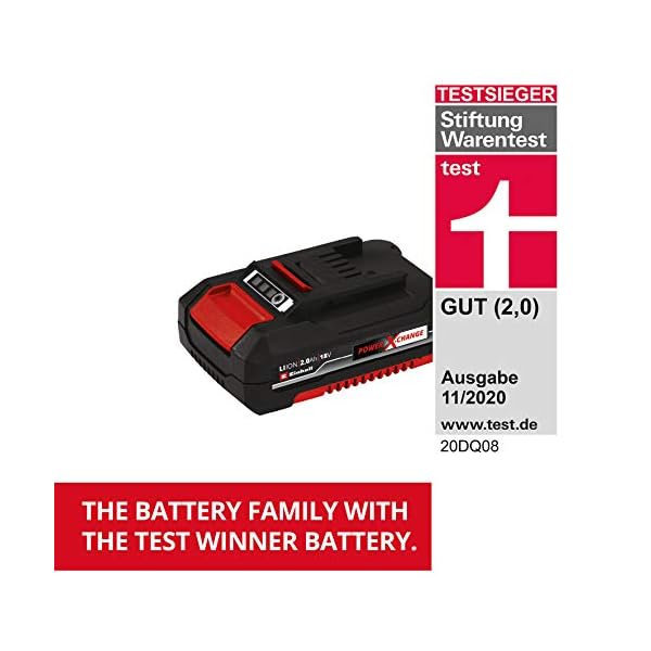 Einhell Professional Akkuschrauber TP-CD 18 Li-i BL Kit Power X-Change (18 V, Schlagfunktion, Brushless, 60 Nm, 2 Gang… – Bild 4