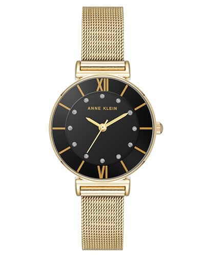 Montre Anne Klein femme en maille pailletée au design prestigieux
