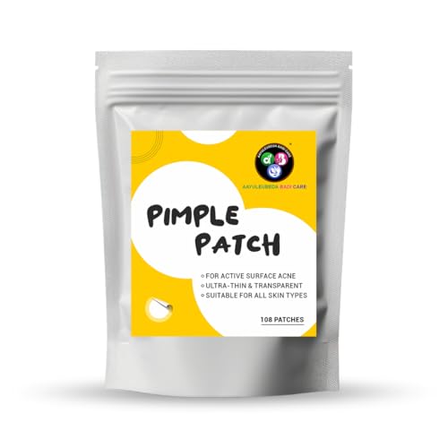 Aayuleubeda Badi Care ABC Pimple Patches (36 Count)