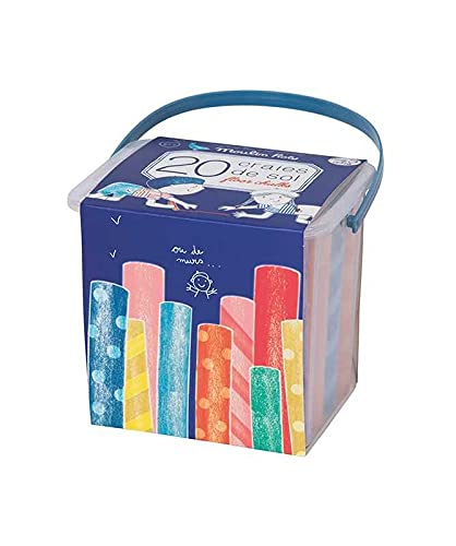 Moulin Roty Boîte de 20 craies de Sol Aujourd'hui C'est Mercredi