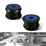 Bevinsee 80A Front Lower Control Arm Bushings Poly Compatible with BMW E46 Z4 E85 E86 320i 323i 325i 330i 325Ci 330Ci, Control Arm Poly Bushing Replacement for 31126757623, 31126777850, 31126783376