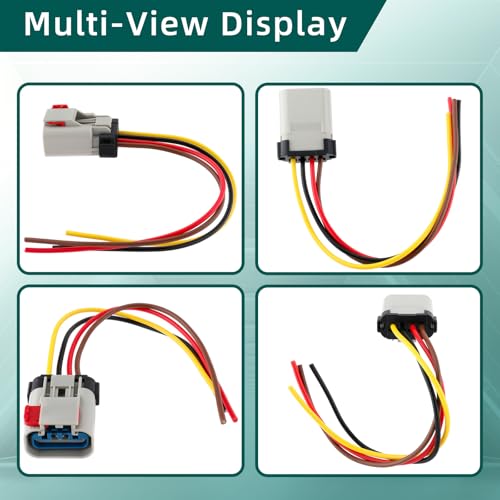 AUTOKAY Fuel Pump Connector Wiring Harness Pigtail Plug
