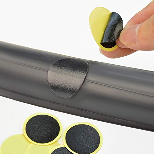 YSONG Bicycle Inner Tube Repair kit for All Pneumatic Inner Tubes (tire tie rods, tire Patches, Metal Files) in Road Emergencies - Thumbnail 5