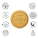 2025 Personalized Cookie Stamps & Stamps Custom Family Name Christmas Cookie Stamps All-in-One Holiday Baking Cookie Decorating Kit (A)