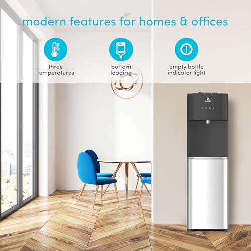 Avalon Bottom Loading Water Cooler Dispenser with BioGuard- 3 Temperature Settings- UL Listed- Bottled - Thumbnail 5
