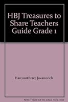 HBJ Treasures to Share Teachers Guide Grade 1 0153042001 Book Cover