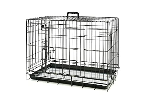 Trasportino pieghievole per cani e gatti 60 x 46 x 53 cm