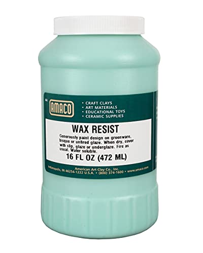 AMACO Jar Wax Resist 16 FL Oz (472ml)