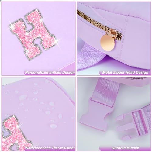 Image of Uygafly Gift for Teen Girls Kids Daughter Her - Birthday Gifts for 3 4 5 6 7 8 9 10 11 12 13 Year Old Girls,Fanny Pack Crossbody Bag Purse Belt Bag Cute Trendy Stuff | Lavender,H