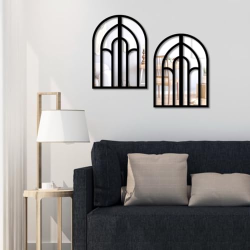 Image of Sehaz Artworks Home Decoration Items for Living Room | Decorative Mirror for Wall Decorations | Wall Hanging Decoration | Jharokha Wall Decor Item for Living Room | Wall Decor Items for Bedroom