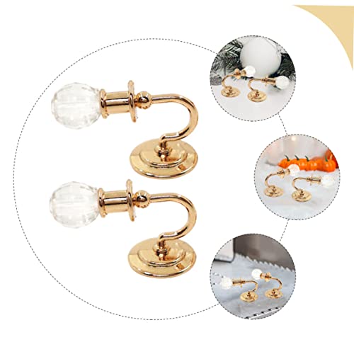 HANABASS 1 Par Casa De Boneca Luz De Parede Brilho Luz De Parede LED Decoração Luzes De Paisagem LED