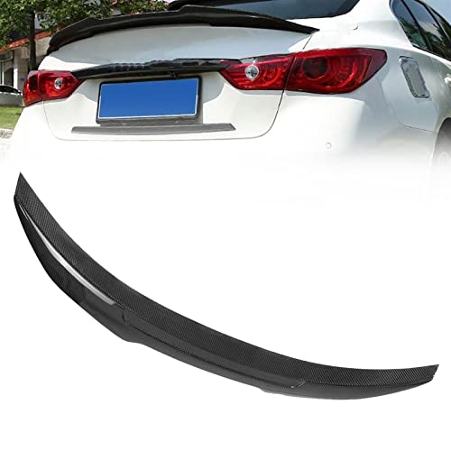 Becquet Arrière Infiniti Q50 Fibre de Carbone Carrosserie Auto 2015 2016 2017