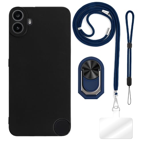 ESACMOT [4 in 1] P[X Nothing CMF Phone 1 Ƃ̌݊AXgbvAXgohAOtAϏՌیJo[spZbg (u[Zbg)