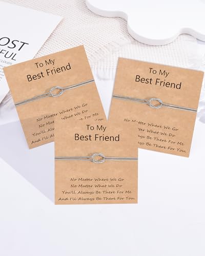 Image of 2 /3 /4PCS Friendship Bracelets Love Knot Infinity Best Friend