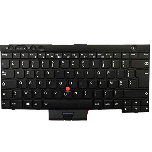 Clavier Français Azerty pour Lenovo ThinkPad L530 T430 T430S X230 W530 T530 T530I T430I 04X1263 04W3048 04W3123 04X1376 0C01946 04Y0490 04X1201 04X1277 04X1315 04W3025 04W3197 FR Cover
