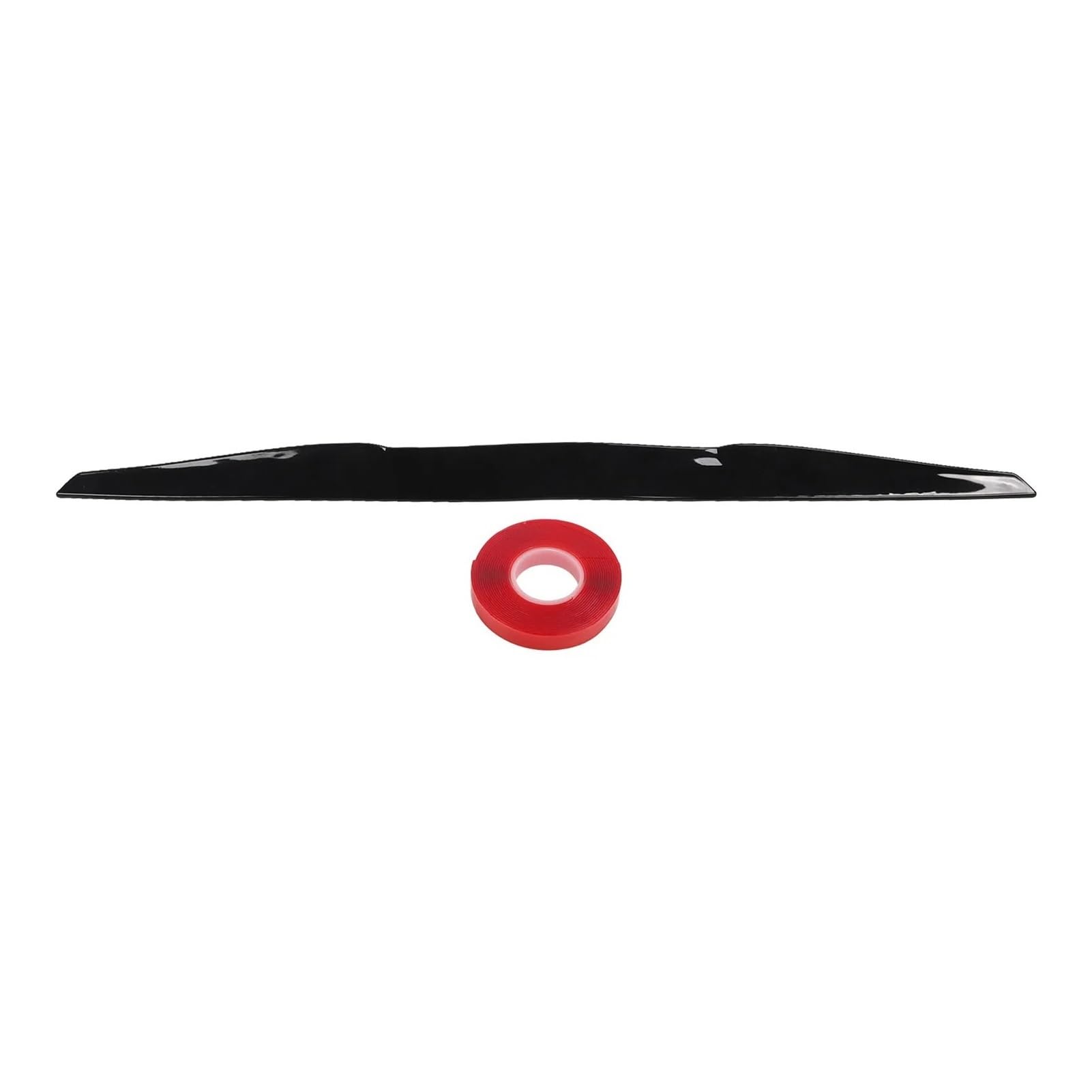 Spoiler dachowy Pasuje do samochodów tylny sportowy styl bagażnika gumowe skrzydło spojler skrzydło ogon akcesoria do tuningu samochodów stylizacja Facelift(Bright black)
