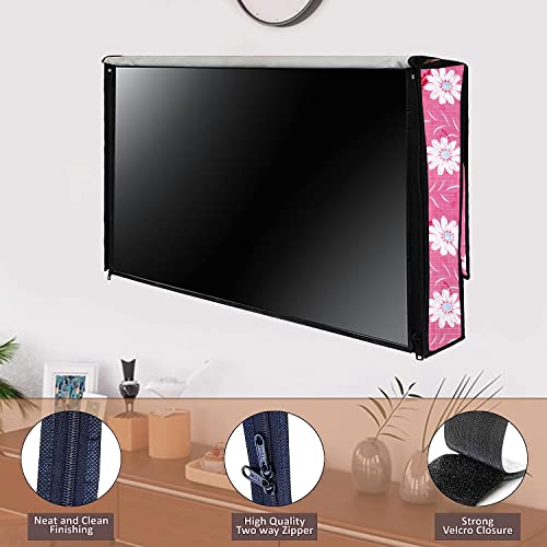Image of LED TV Cover for Samsung 40 inches LED TVs (All Models) - Dustproof Television Cover Protector for 40 Inch LCD, LED, Plasma Television CLED3-P016-40