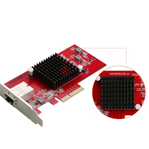 Tarjeta de red 10GBASE-T PCIe 3.0 con control de flujo IEEE 802.3x eficiente 5