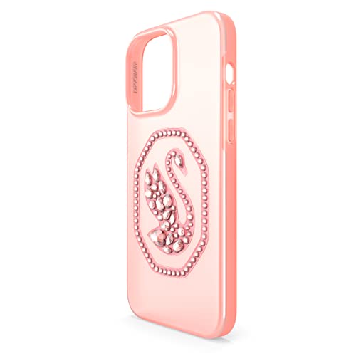 Coque Swarovski Signum iPhone 14 Pro Max rose, cadeau d'exception