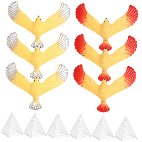 BESPORTBLE 6 Piezas Juguetes Águila Equilibrio Plástico Educativos para Estimulan Curiosidad y Creatividad Infantiles Divertidos Color Aleatorio Color Aleatorio