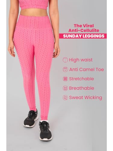 Image of Anti-Cellulite | Squat-Proof | Workout Leggings for Women| 4-Way Stretch | Women Sports Wear | Anti Slip | Active Wear for Women | Sports Leggings